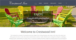 Desktop Screenshot of crestwoodinn.ca